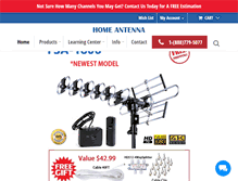 Tablet Screenshot of homeantenna.com